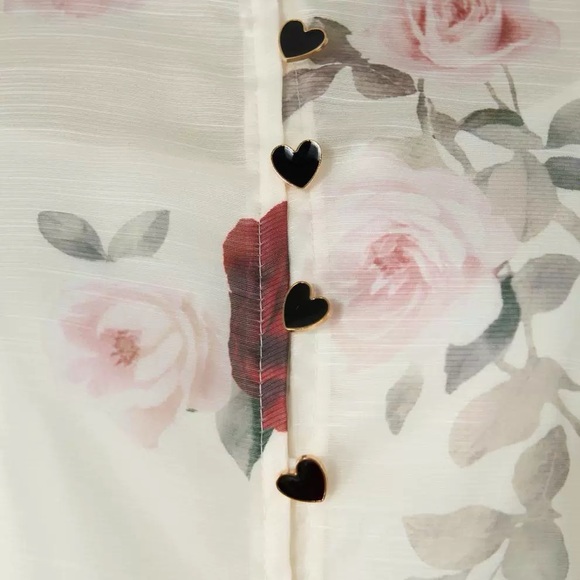 Designer-Style Floral Ruffle Maxi Dress - Picture 8 of 10